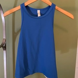 Royal Blue Align Waist Length Tank